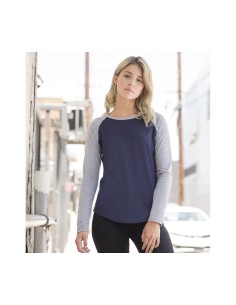 S-SK271-T-shirt de baseball à manches longues pour femme 2